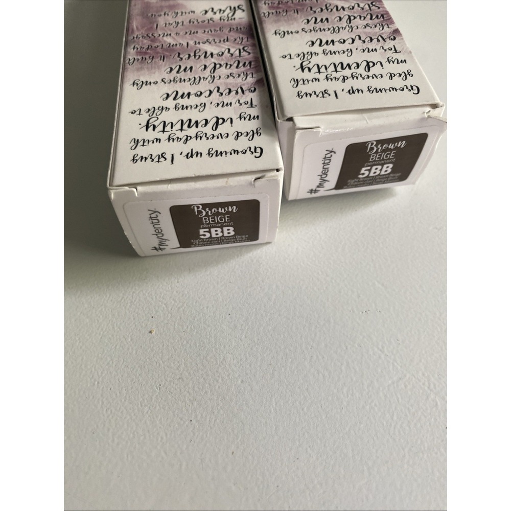 Mydentity Guy Tang Permanent Lot Of 2 Hair Color 2 oz 5BB Brown Beige - Picture 2 of 5
